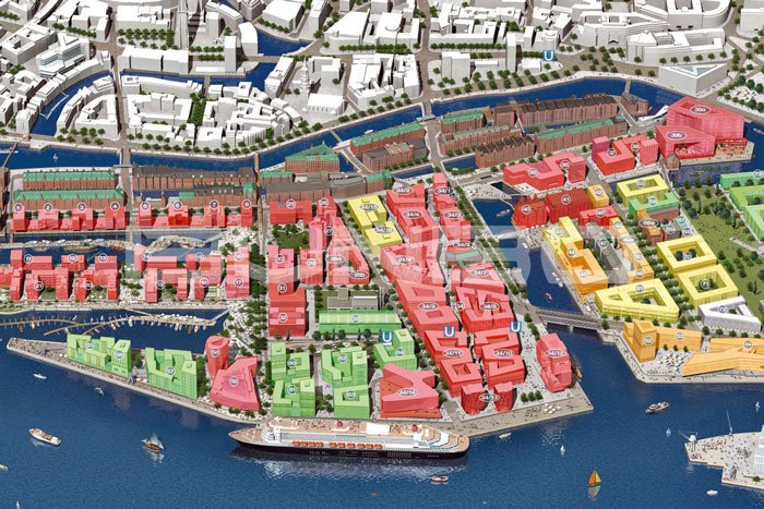 城市形态概念图