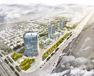 凤凰中心广场效果图