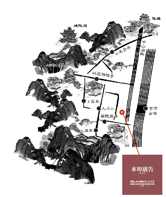 本埠广告杭州位置