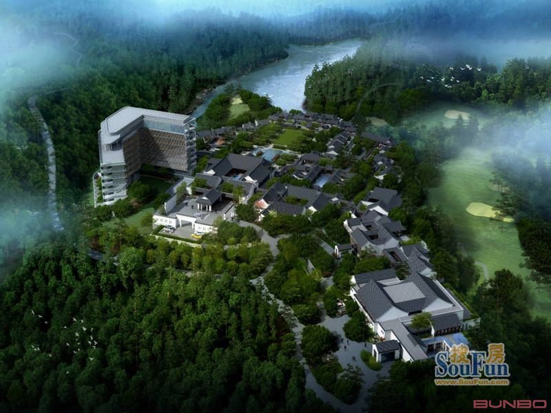 绿城•安吉桃花源最令人动心的启动区紫竹园