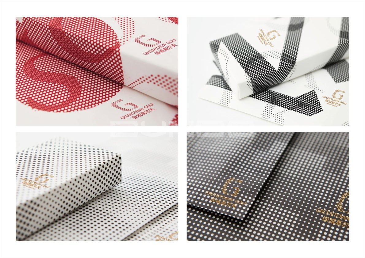 绿城高尔夫公司LOGO应用