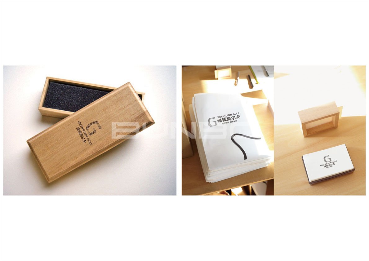 绿城高尔夫公司LOGO应用