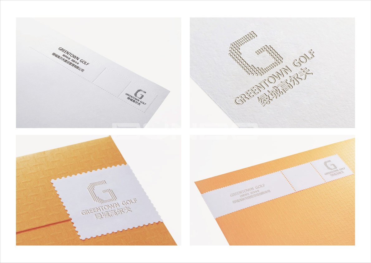 绿城高尔夫公司LOGO应用