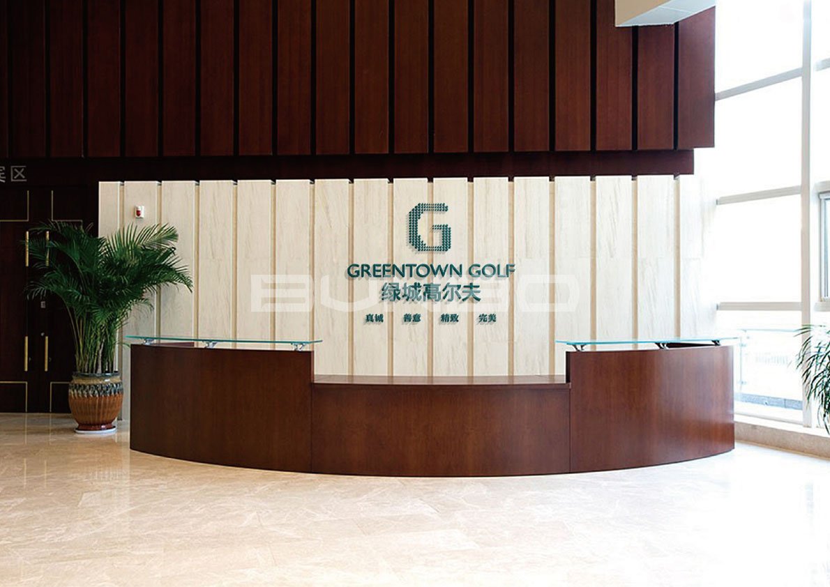 绿城高尔夫公司LOGO应用