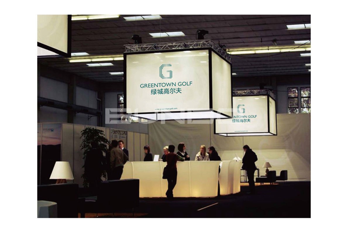 绿城高尔夫公司LOGO应用