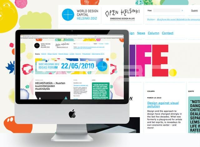 赫尔辛基竞选的口号是：开放的赫尔辛基——将设计融入生活