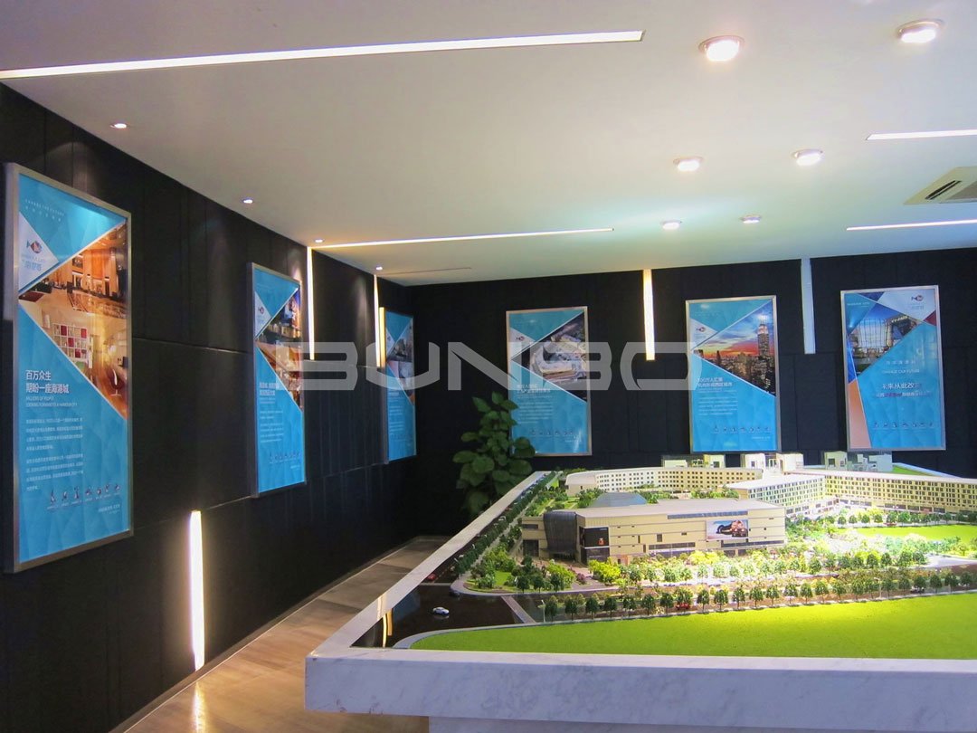 西溪海港城销售展示中心展板