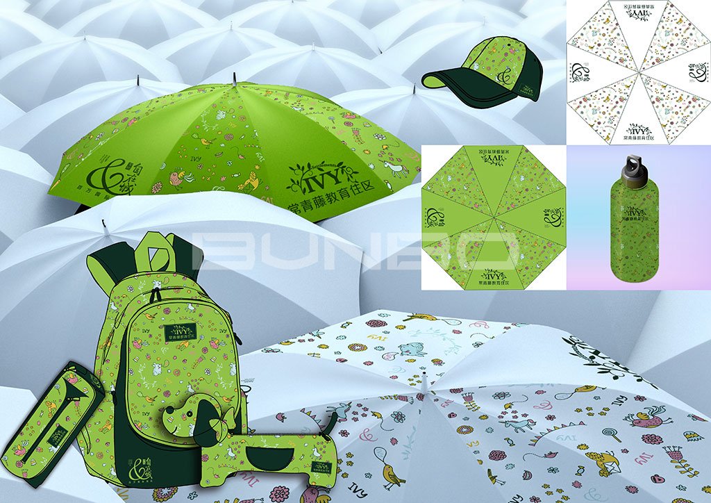 金地常青藤教育住区视觉识别VI-本埠广告地产作品