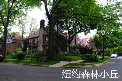 美国纽约皇后区（Queens）的一个森林小丘（Forest Hills）
