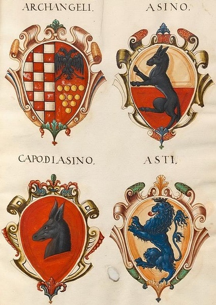 欧洲中世纪贵族族徽大全