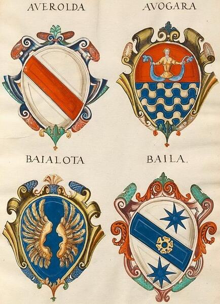 欧洲中世纪贵族族徽大全