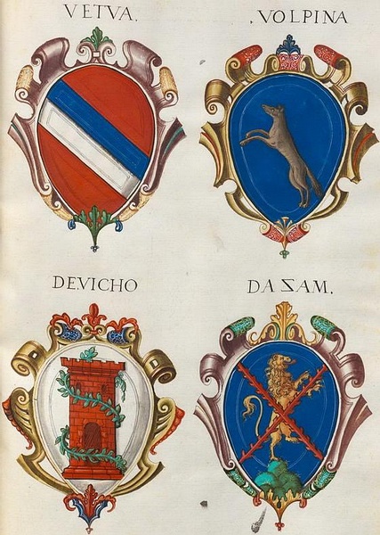 欧洲贵族族徽大全