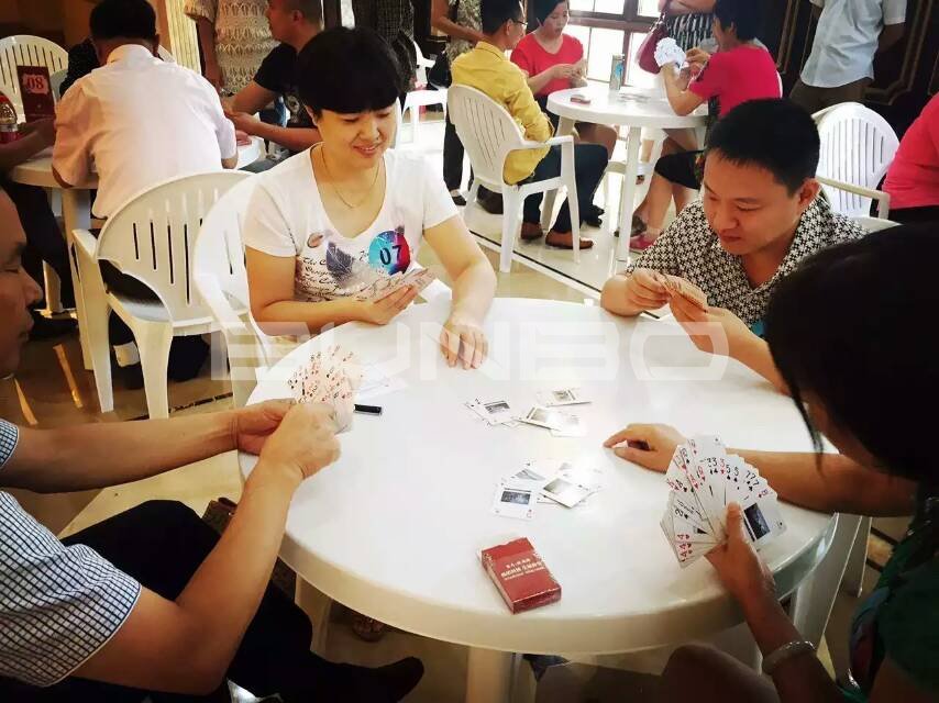 蓝天玫瑰园现场营销活动:柯桥双扣大赛