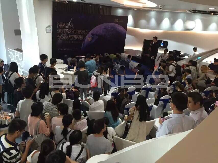 丰隆百翘香江星际外交官海选活动现场照片