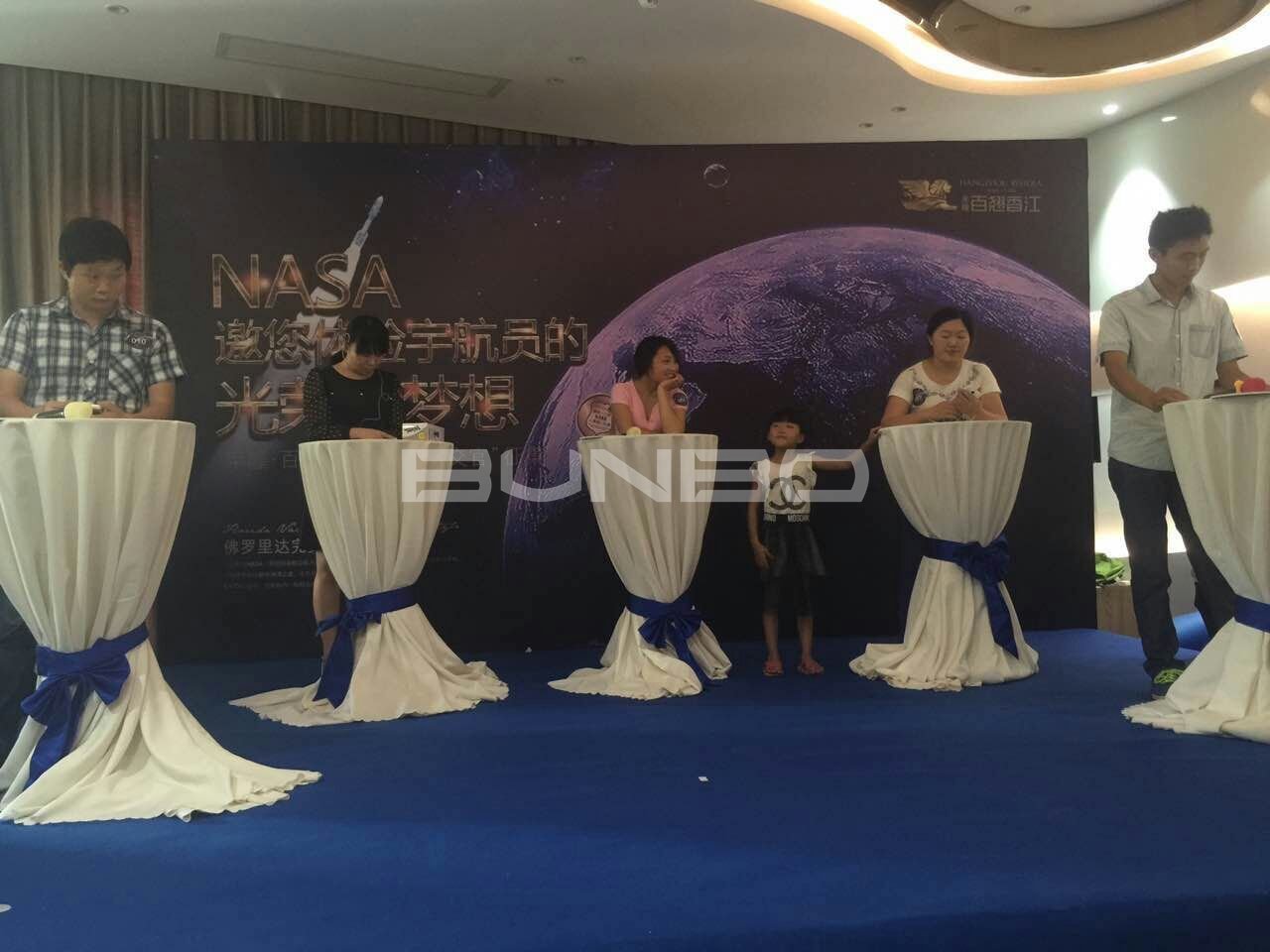 丰隆百翘香江星际外交官海选活动现场照片