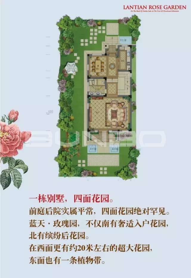 蓝天玫瑰园微信-本埠广告2015年互动传播作品