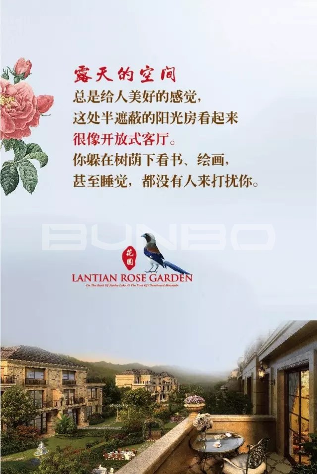 蓝天玫瑰园微信-本埠广告2015年互动传播作品