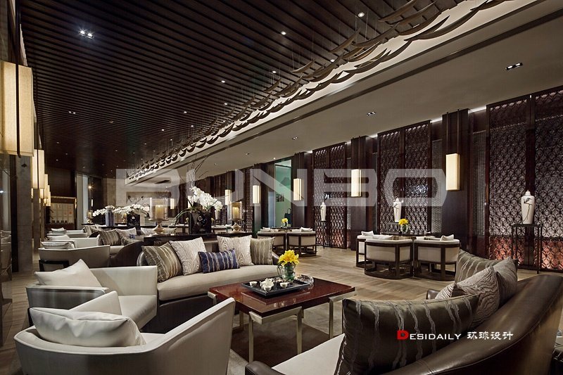 绍兴金地自在城营销中心室内设计