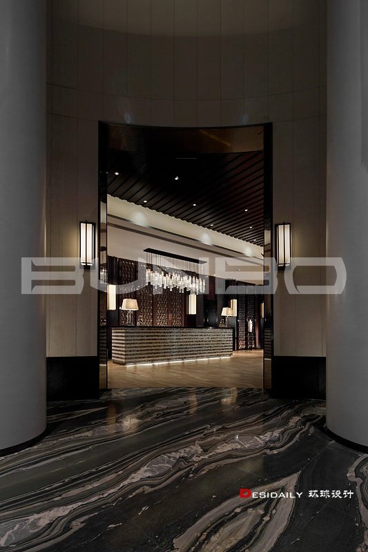 绍兴金地自在城营销中心室内设计