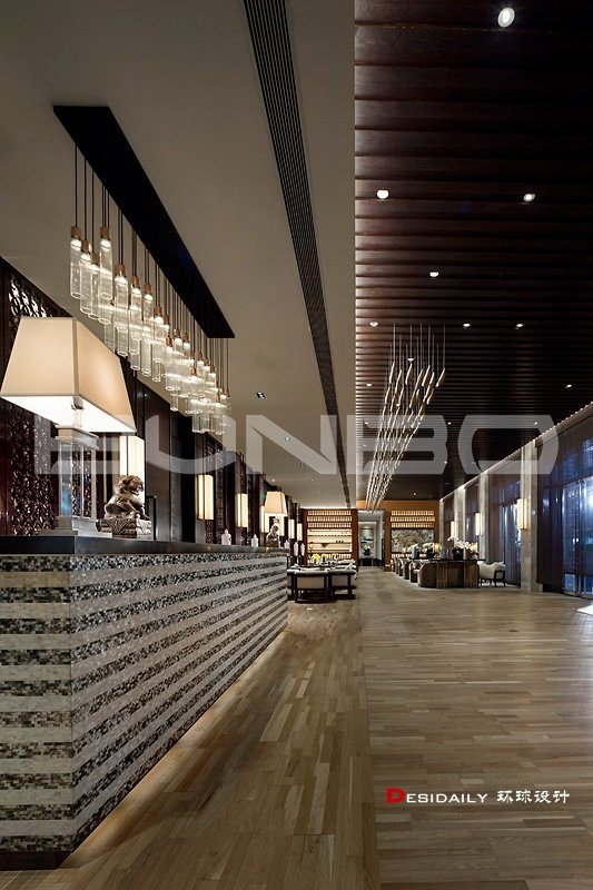 绍兴金地自在城营销中心室内设计