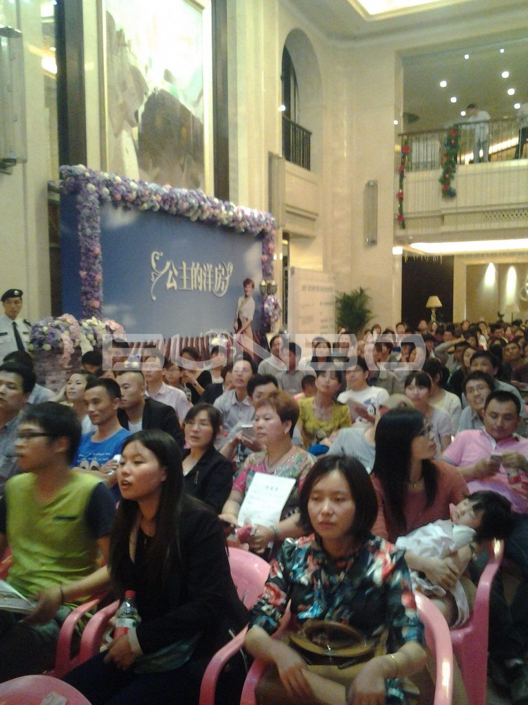 金地公主的洋房现场包装