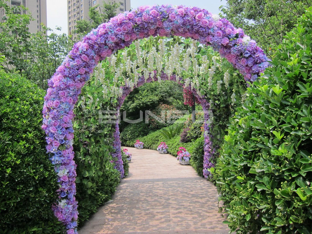 金地公主的洋房现场包装