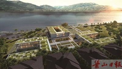 樾珑台鸟瞰效果图