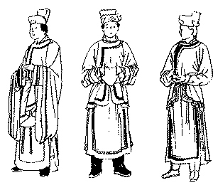 宋画中着男装的宫女和女官