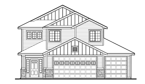 美国加州黑鹰社区Blackhawk经典别墅户型图