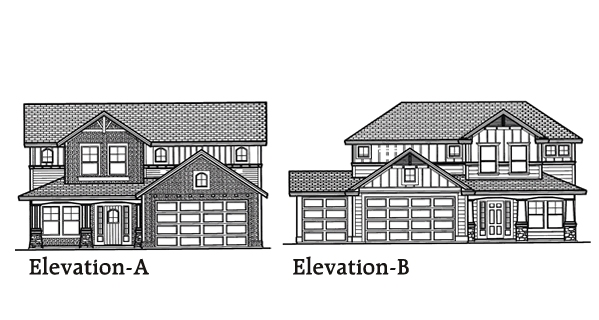 美国加州黑鹰社区Blackhawk经典别墅户型图