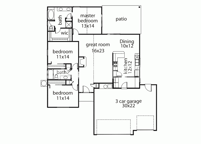 美国加州黑鹰社区Blackhawk经典别墅户型图