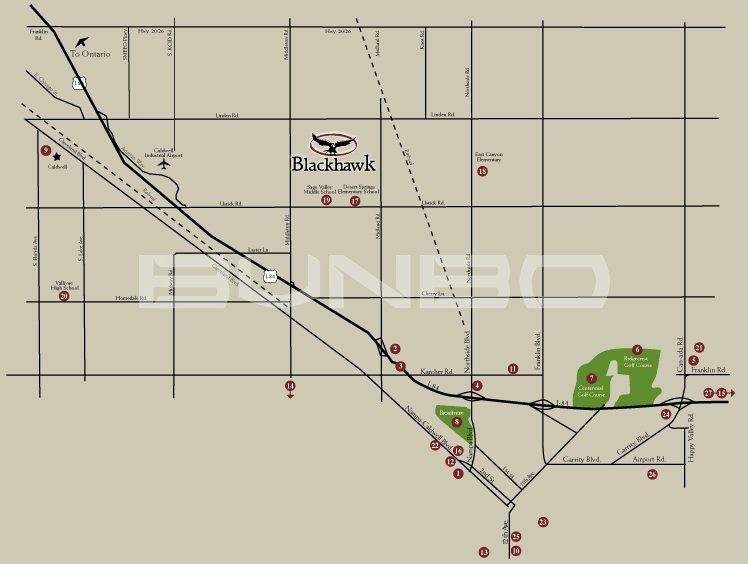 黑鹰社区(Blackhawk)属于Danville, 一个加州小城
