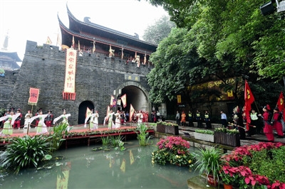 南宋皇城小镇:开城演兵式今后将在重大节日期间上演