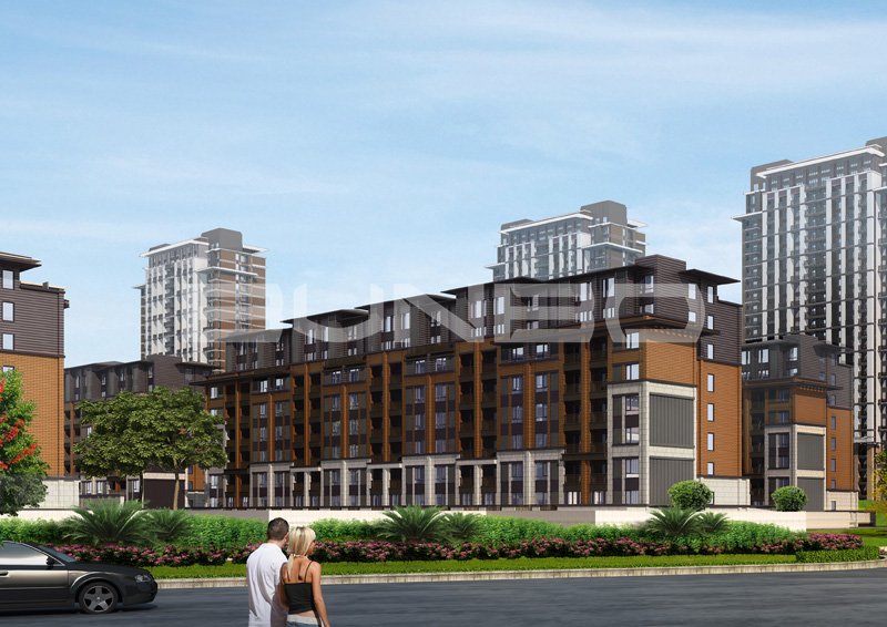 金地自在城三期多层住宅效果图