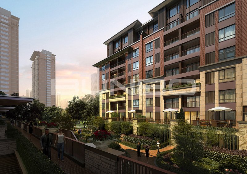 金地自在城三期多层住宅效果图