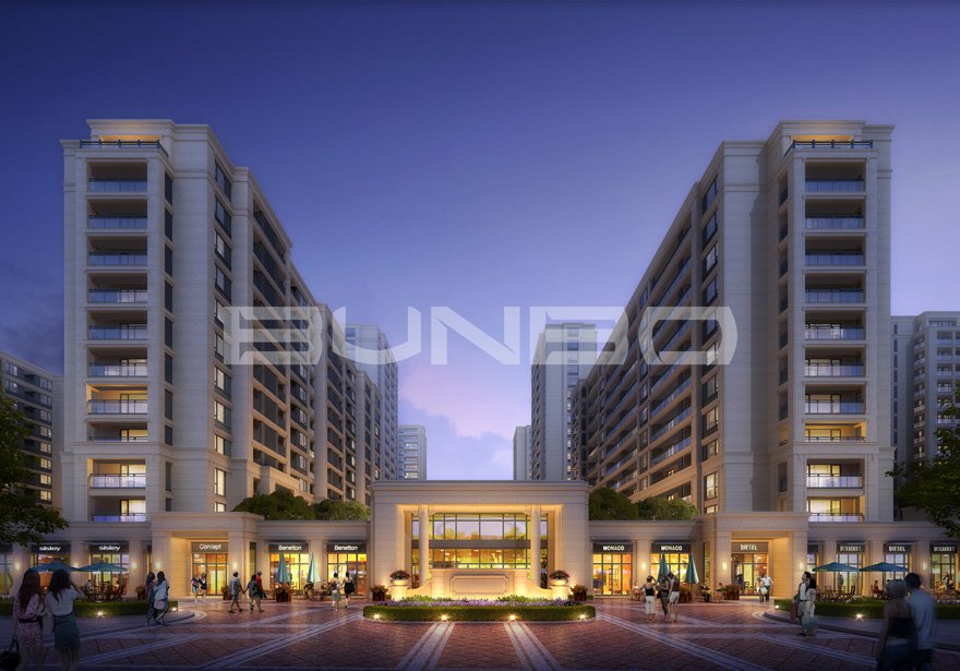 绿城舟山玫瑰园慧园高层效果图