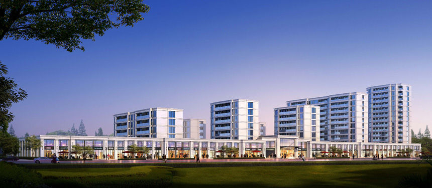 安吉玉园玉华路效果图