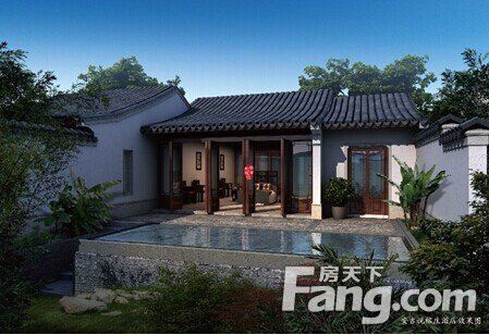 安吉桃花源八大配套之首:悦榕庄酒店