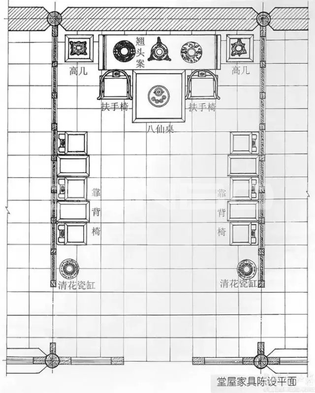 四合院建筑设计分析图