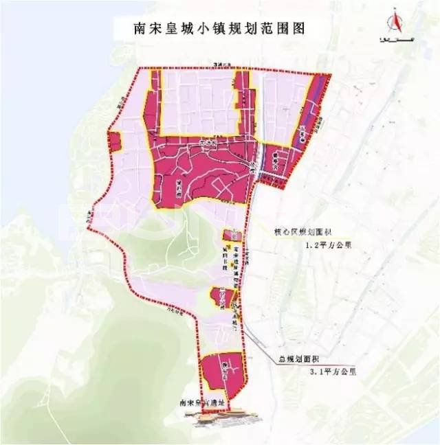 浙江省特色小镇杭州上城区南宋皇城小镇