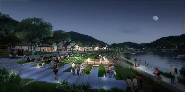 嵊州越剧小镇广场效果图