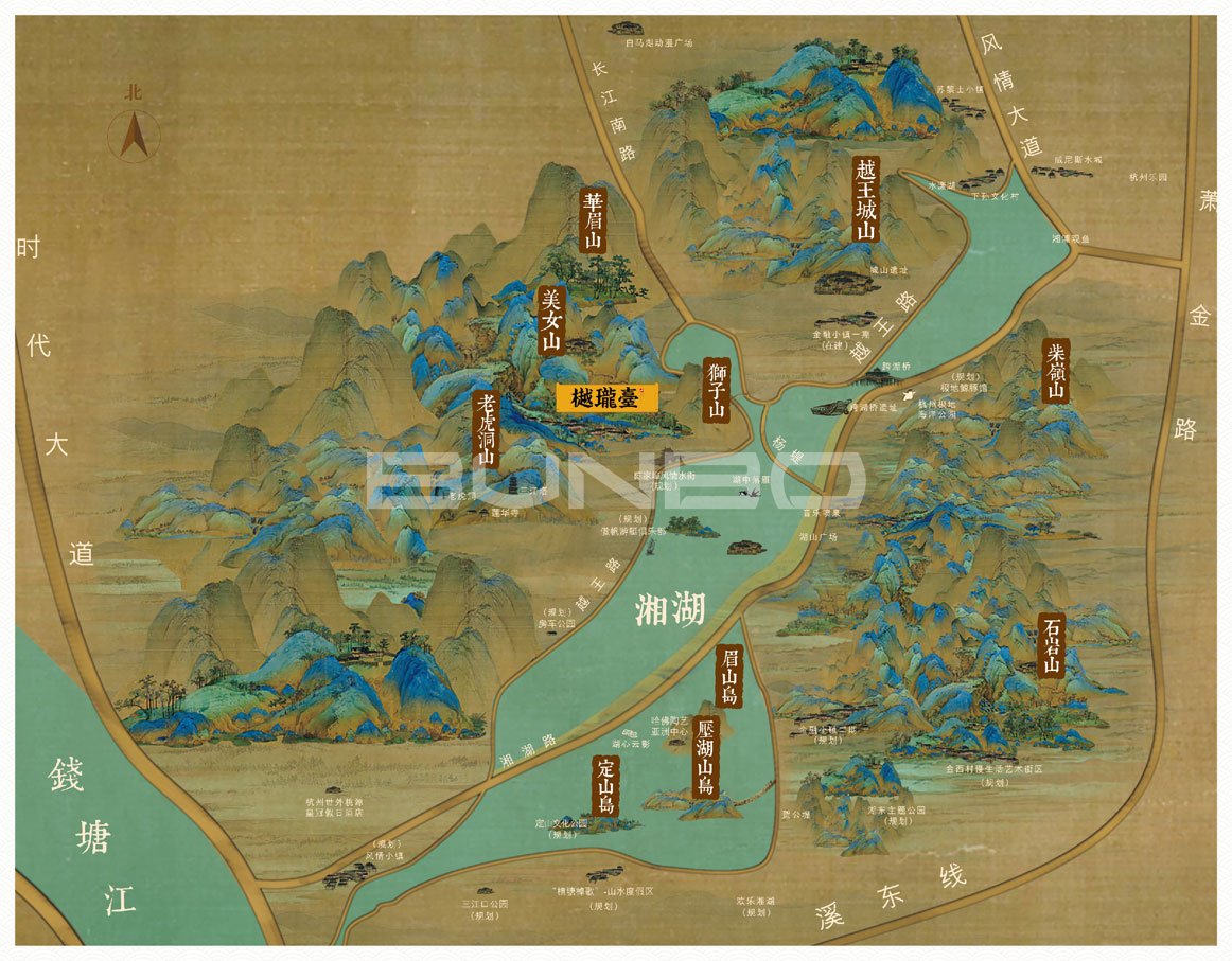 本埠精品酒店品牌设计：Amari阿玛瑞湘湖度假酒店