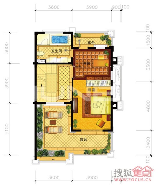 天工开墅别墅户型图