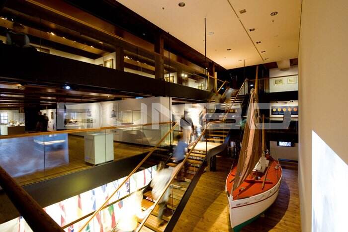 汉堡国际航海博物馆由旧货栈翻新而来