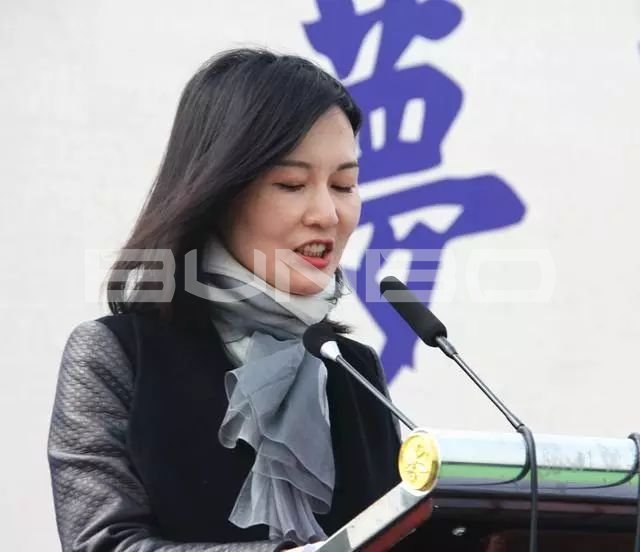 西南绿城房地产开发有限公司总经理蔡霞致辞