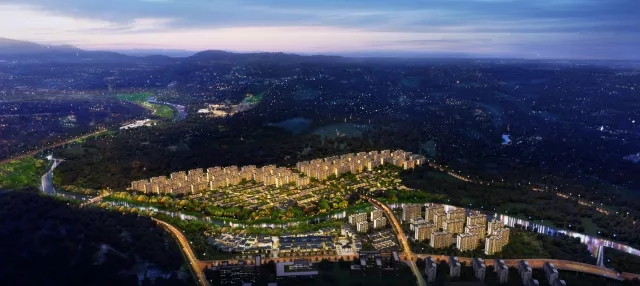 上饶灵山工匠小镇规划图