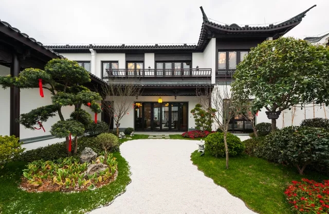 上饶灵山工匠小镇实景图