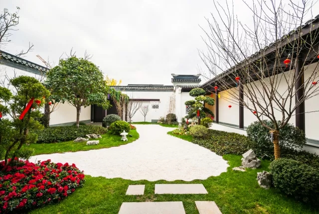 上饶灵山工匠小镇实景图