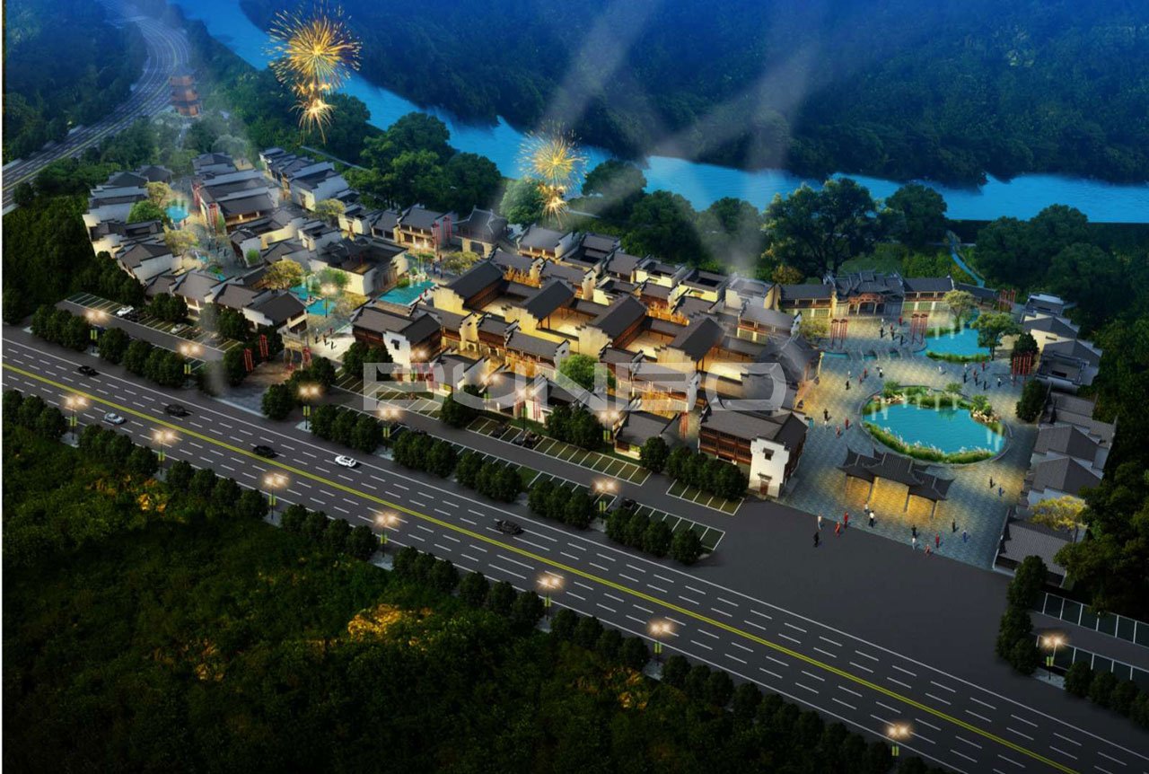 上饶灵山工匠小镇规划图