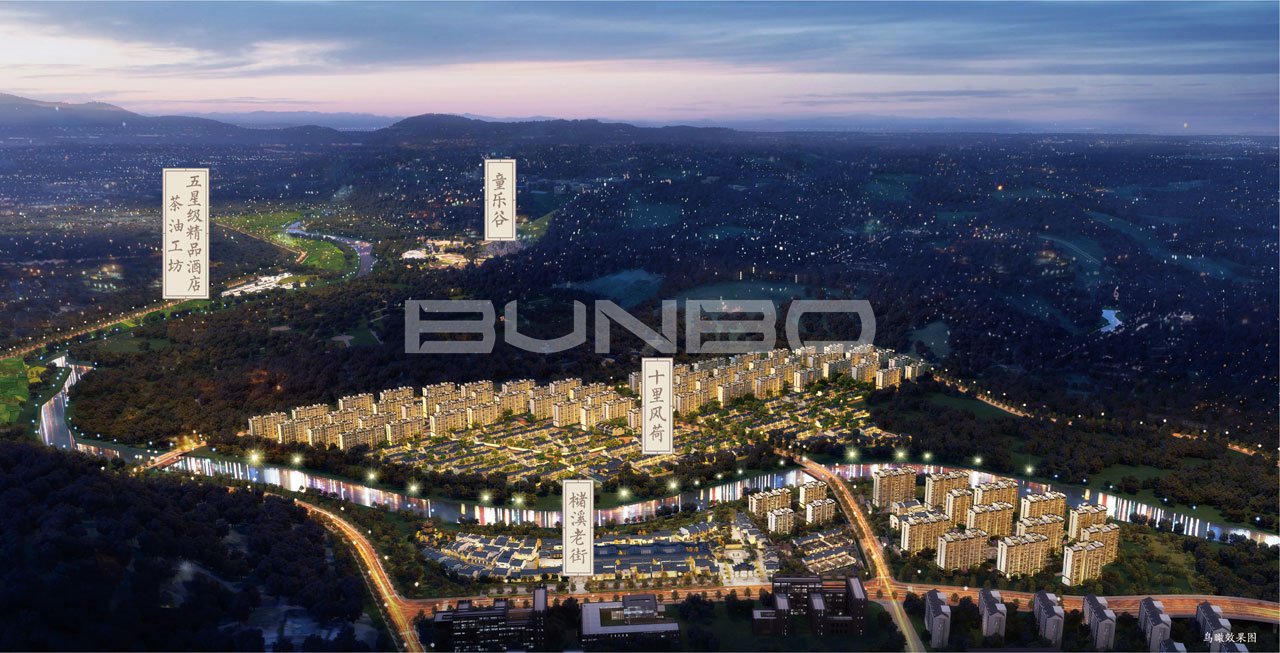 上饶灵山工匠小镇规划图